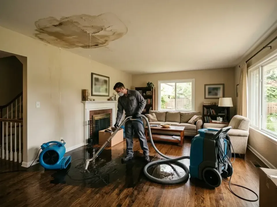 attic-pipe-burst-ceiling-drip-008 — frequently asked questions, Water Damage Restoration & Carpet Care in Jarrell, TX